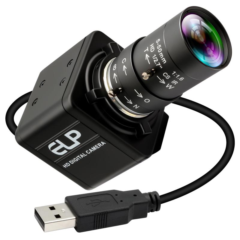 ELP USB 写真機 16 メガ絵素 USB webカメラ CS マウント 5-50粍 ハウツー物 バリ興味の中心 近接写真 水晶体付き添い人 5K 電子計算機 パソコン 写真機 USB2.0 繋ぎ アンド 掻きならす Windows リナックス
