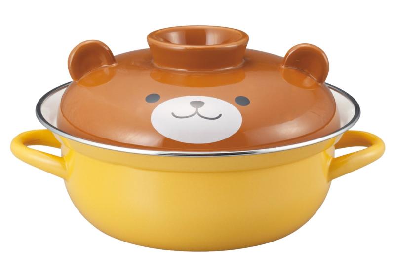 サンアート かわいい食器 「 アニマル 」 くまのホーロー