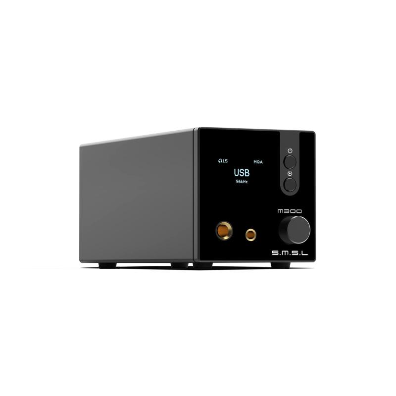 SMSL SA300 USB DAC Bluetooth 5.0ハイレゾアンプ Smsl sa300-bluetooth 5.0,ハイパワー,80wのデジタルリモート