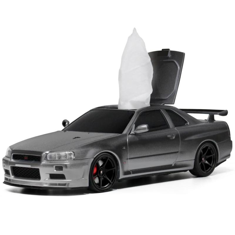 ウェットティッシュケース 日産スカイライン GT-R (BNR34)