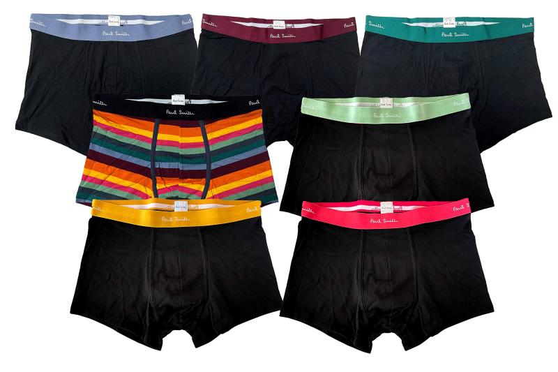 [ポールスミス] ボクサーパンツ アンダーウェア 下着 MEN BOXER 7枚セット 7枚組 7P セットメンズ S [並行輸入品]