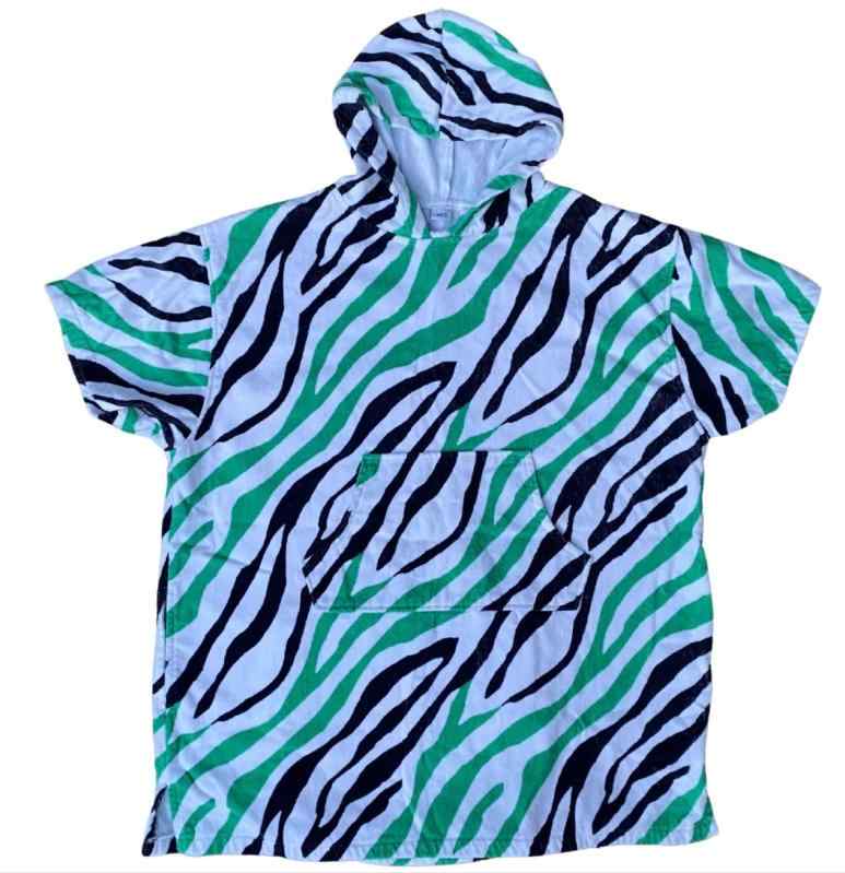 Back Beach Co Safari Hooded Cotton Towel インチ a Bag Kids Size