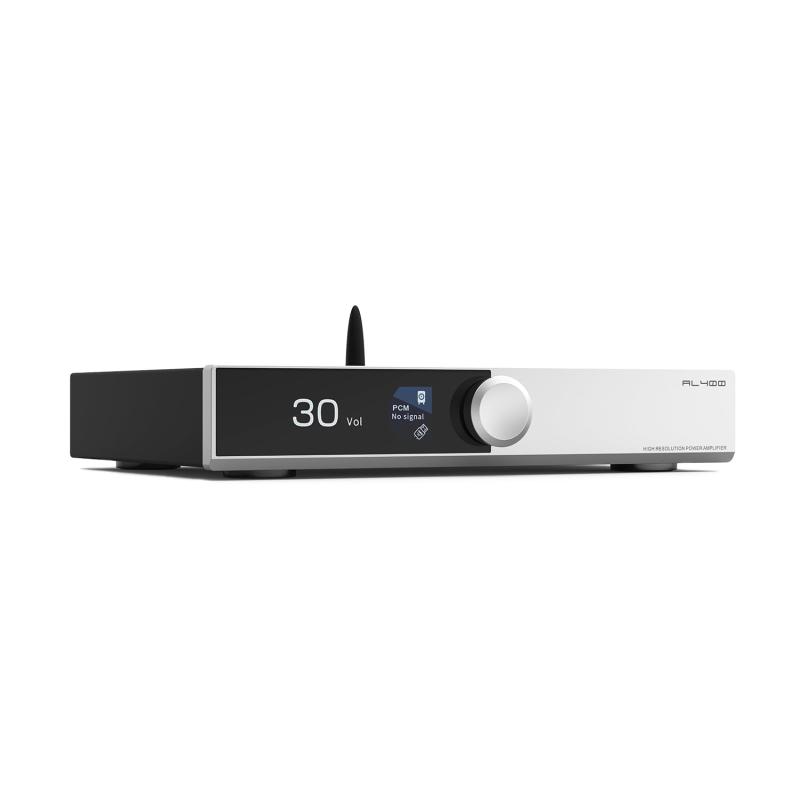 S.M.S.L AL400 Bluetooth アンプリファイアー TPA3255 \u0026amp; DAC CS43131 積み上げる 力強さアンプリファイアー HI-FI 社会階級Dオーディオ デジタルアンプリファイアー ステレオ 2.1ch・2.0ch HDMI(eARC)・PHONO・USB・光