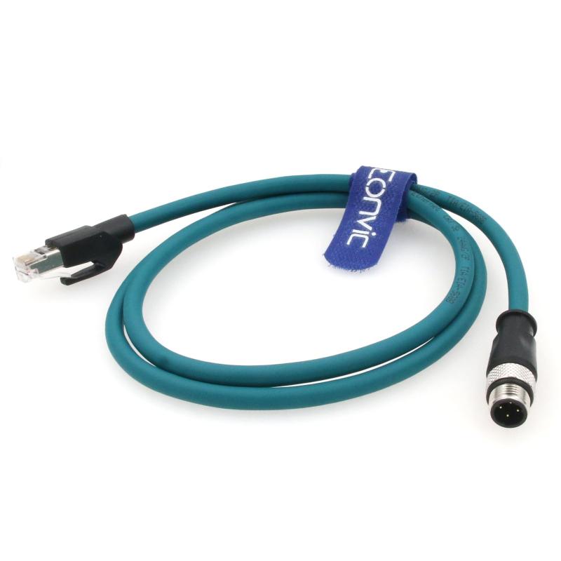 Eonvic M124いの一番牡-RJ45E4プラグハイフレックスCat5e製作用イーサネットケーブルダイナミックPUR