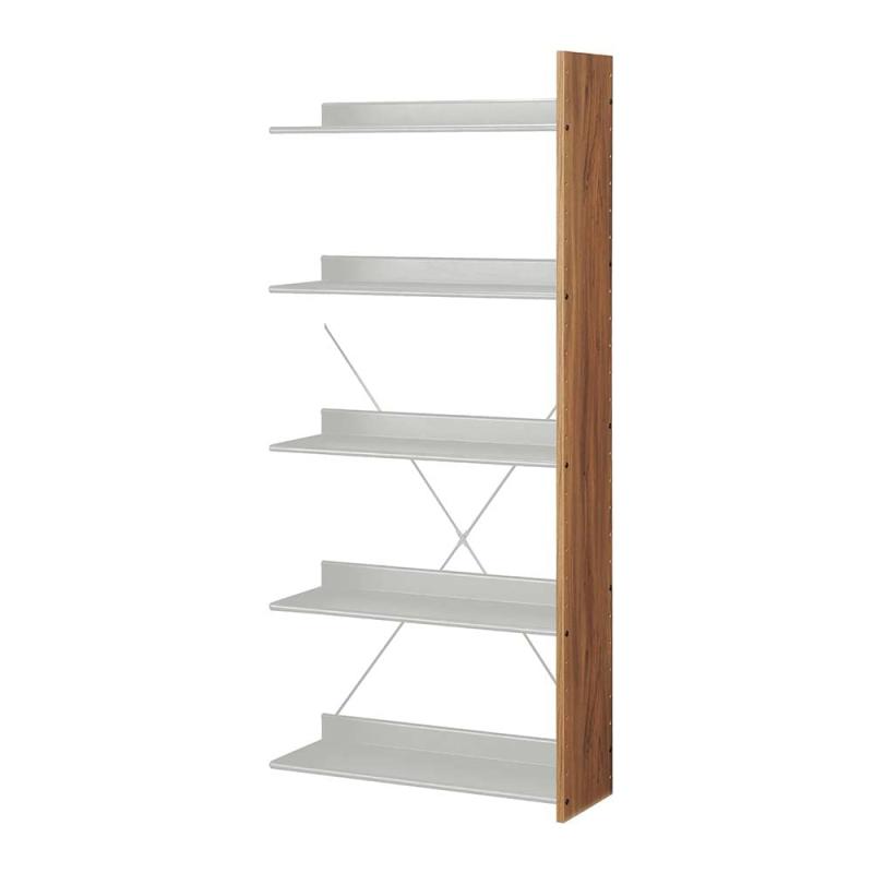 【増設用】プラス Garage at オープンラック 5段タイプ 幅78.1cm 高さ176.1cm 奥行29cm AT-R8016-Z5 Nウォルナット/棚ペールグレー 435848