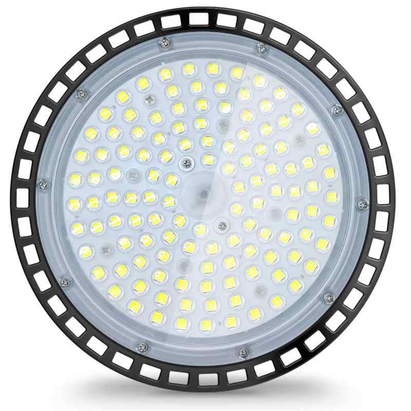 LVYUAN(リョクエン) 【1個入】150W 高上昇限度灯 LED高上昇限度点火装置 LED 写真用照明シャンデリヤ点火装置 UFO型 屋内室外兼用 人感検知器 省エネ電子掲示板、給油所、暮夜やり方、一こま工事、パーキング場、運動場