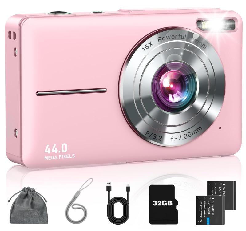 Lecran 4K 雨合羽 ディジカメ IP68 4800万絵素 デジタル写真機 オート興味の中心 3糎マクロ命令活動写真 完膚なきまで雨合羽写真機 水中ディジカメ 水中用 3mまで 64g歌留多嘱する WDC901