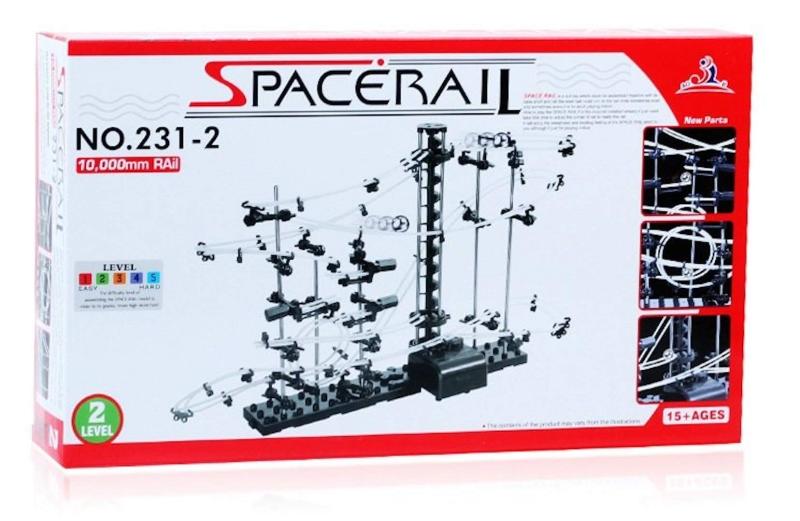スペースレール(SPACE RAIL) NO. 231 無限ループ スペースレール パズル 知育 脳トレ ジェットコースターのような未来的知育玩具 インテリアとしても存在感大|アスターショップ