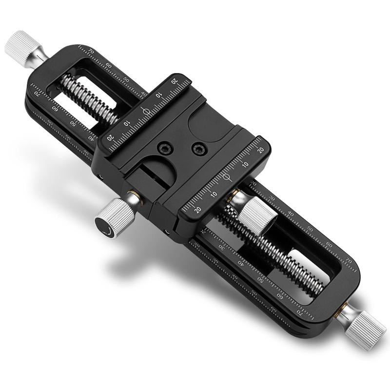 Haoge FM-160 Wormdrive マクロ命令軌跡 マクロ命令映画化貨物自動車用 フォーカススタッキング 細やか興味の中心スライダー 近接写真 シューティング クランププレート 微合わせるねじ釘極点