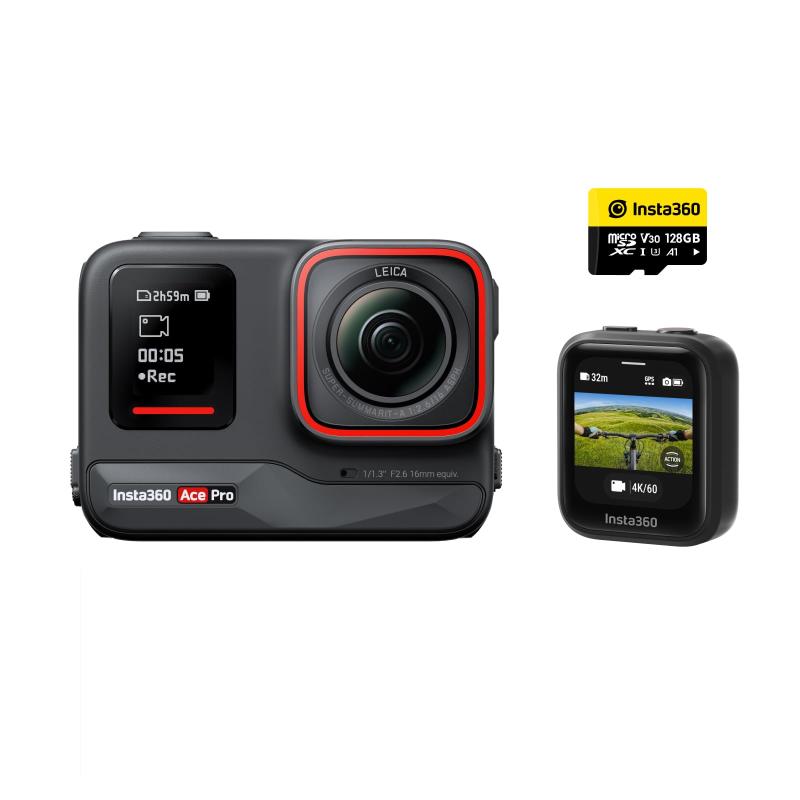 Insta360 Ace Pro - 動き写真機 雨合羽 1/1.3in検出器と5nmAI 心付け積み上げる 人工知能学響動めき引き下げ 圧倒的な画質 4K120fps 2.4inフリップ式映写幕 殊のほかな人工知能学役立つこと 長時間 水中アクションカ