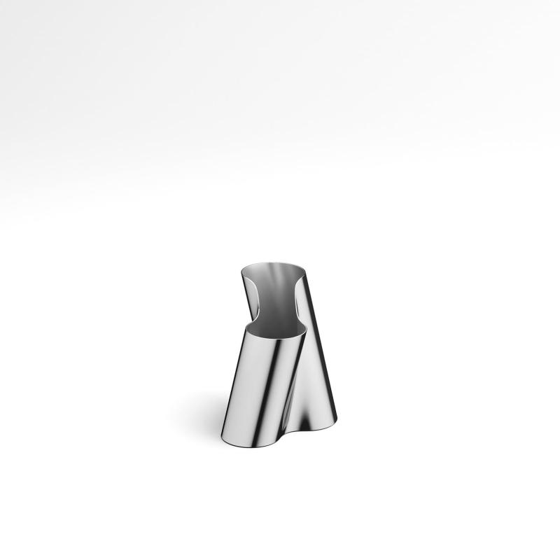 「 Georg Jensen 」 花立て 御花軍事基地 金属元素 LITUUS