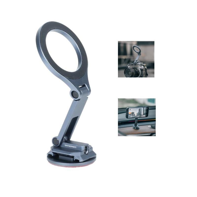 Falcam F38 F22 磁石式スマートフォンホルダー/車載保持者 1/4螺子釘付き添い人 軽さ 折りたたみ式