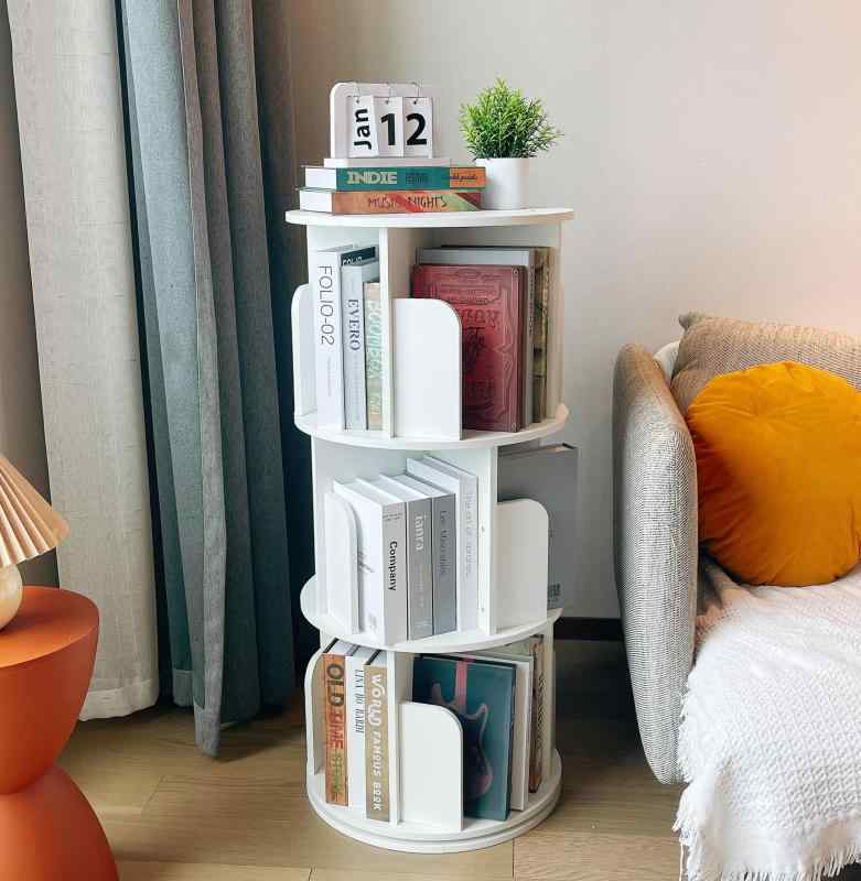 Heehee 回転させる書物棚 360 見せびらかす フロアスタンディング 書物棚納める仕合わせ 赤ちゃん\u0026amp;成年者用 多役立つこと書物棚まとめ役