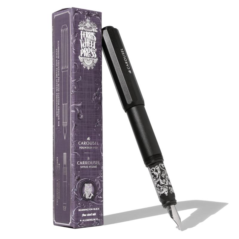 Ferris Wheel Press, Aluminum Carousel Fountain Pen
