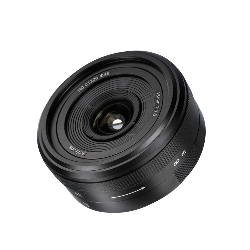 7artisans 18粍 F5.6 超広角水晶体 フルサイズ相応う ホットケーキ水晶体 146g 軽さ 小型 0.3m最短映画化不一致 見晴らし/営造物/旅するや表どおり映画化に至適
