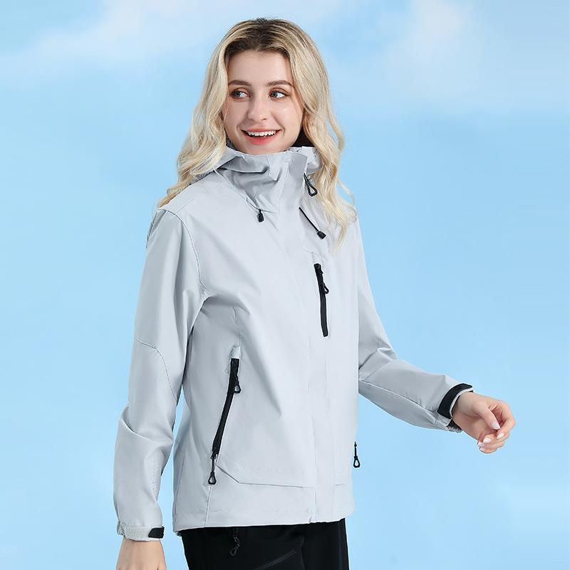 マウンテンパーカー メンズ レディース アウター ジャケット ブルゾン 登山服 ウインドブレーカー 防寒 防水 防風 透気 撥水 軽量 フード付き フルジップ 無地 春秋 アウトドア 登山 キャンプ ハイキング トレッキング 旅行 通勤 通学 ブラック ｜アスターショップ