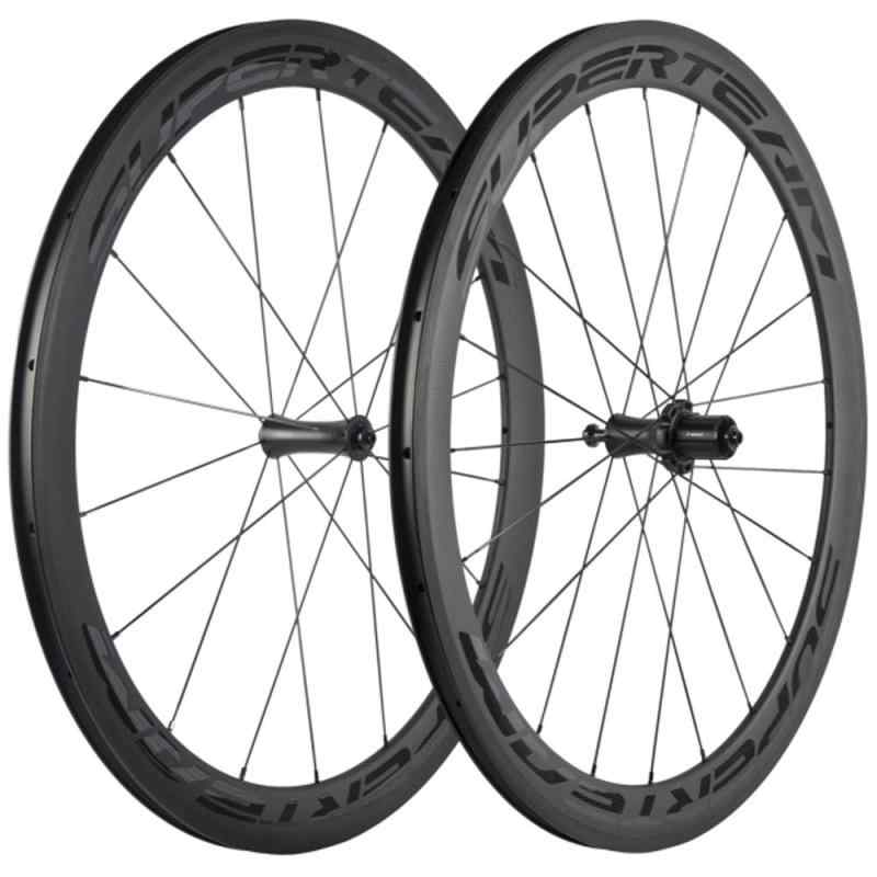 SUPERTEAM 700C 50mm ロードバイク ーホイールセット 23mm クリンチャホイール R7 ハブ (透明な)|アスターショップ