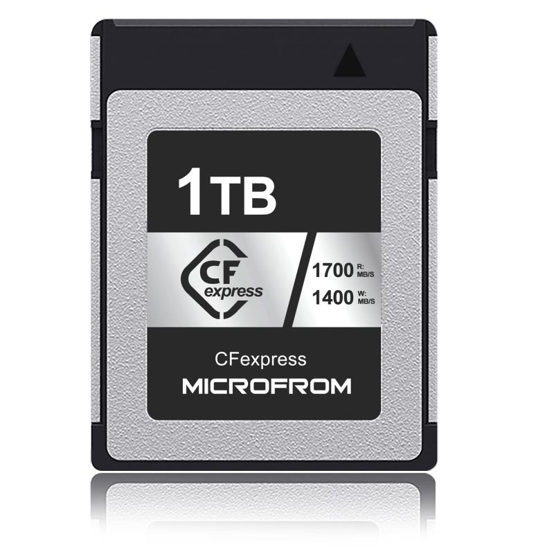 MICROFROM デジタル メモリーカード【CFexpress Type B】高速性能 8K RAW動画記録対応 128GB 256GB 521GB 1TB |アスターショップ