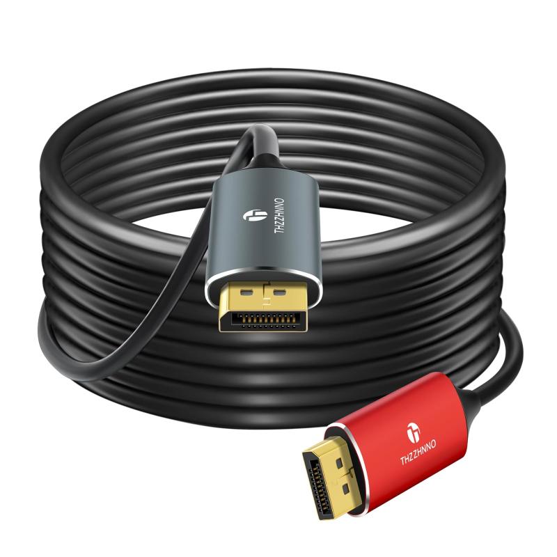 Thzzhnno 8K DisplayPort 光ファイバーケーブル|アスターショップ
