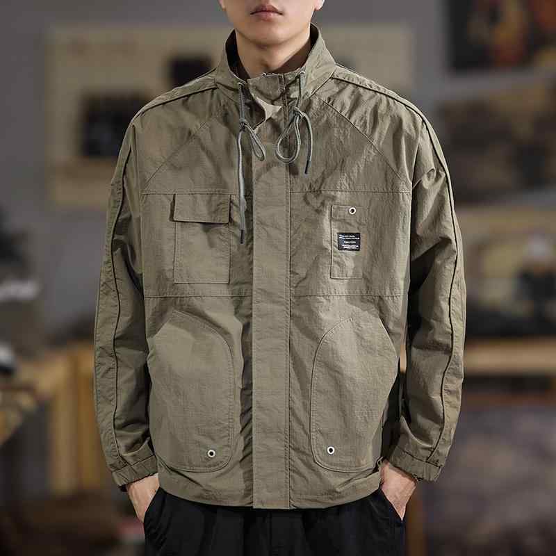 ジャケット メンズ マウンテンパーカー ウィンドブレーカー アウター ブルゾン 春物 アメリカン カジュアル アウトドア 登山 スポーツ 防風 機能的 ビッグシルエット 大きいサイズ｜アスターショップ 7,592円