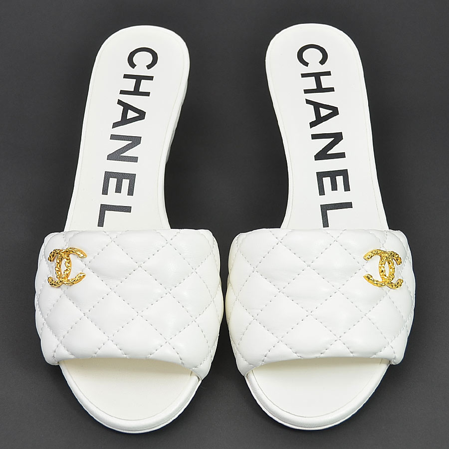 海外花系 シャネル CHANEL サンダル - 通販 - pennsburgfire65.com