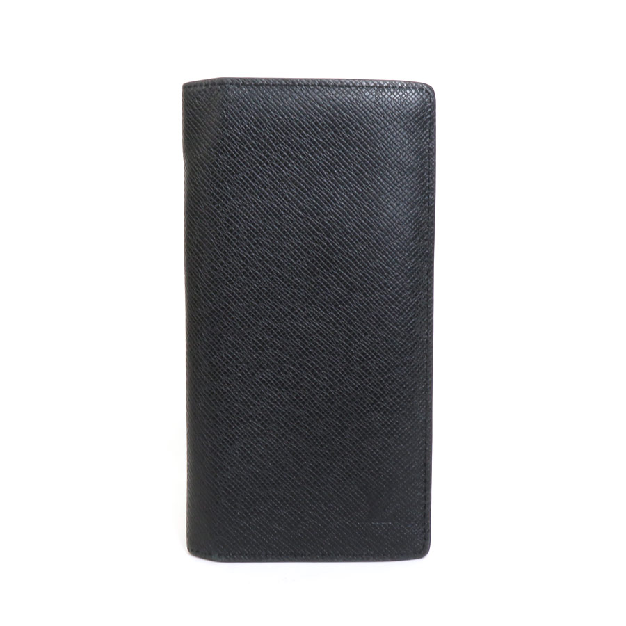 【Louis Vuitton】 タイガ ポルトフォイユ アレクサンドル ブラック LOUIS VUITTON - ルイヴィトン 長財布 札入れ タイガ