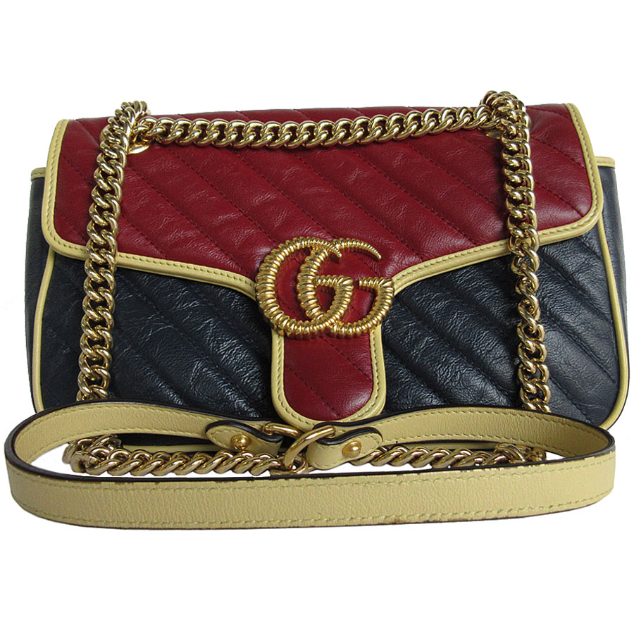 グッチ GUCCI ショルダーバッグ 美品 楽天市場】グッチ GUCCI ショルダーバッグ GGマーモント レザー