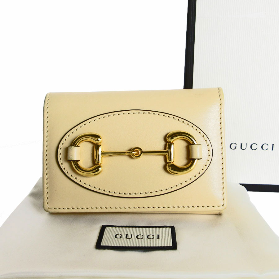 楽天市場】グッチ GUCCI 財布 ホースビット ダークブラウンx