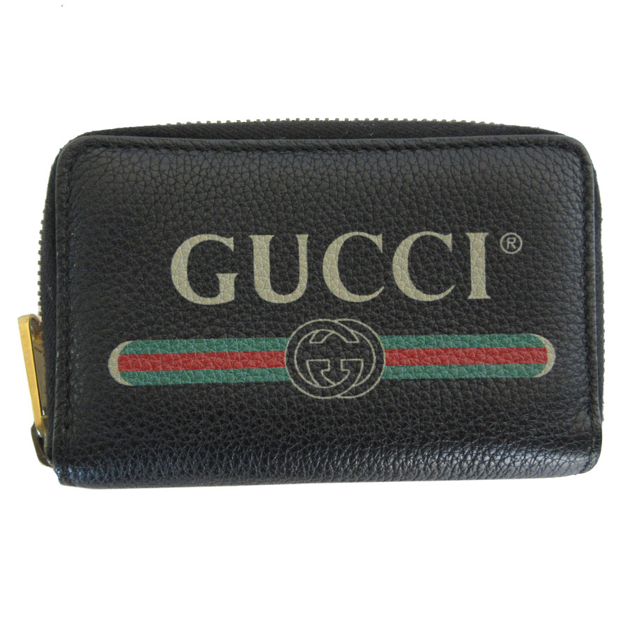 楽天市場】【送料無料】【中古】GUCCI レザー ラウンド
