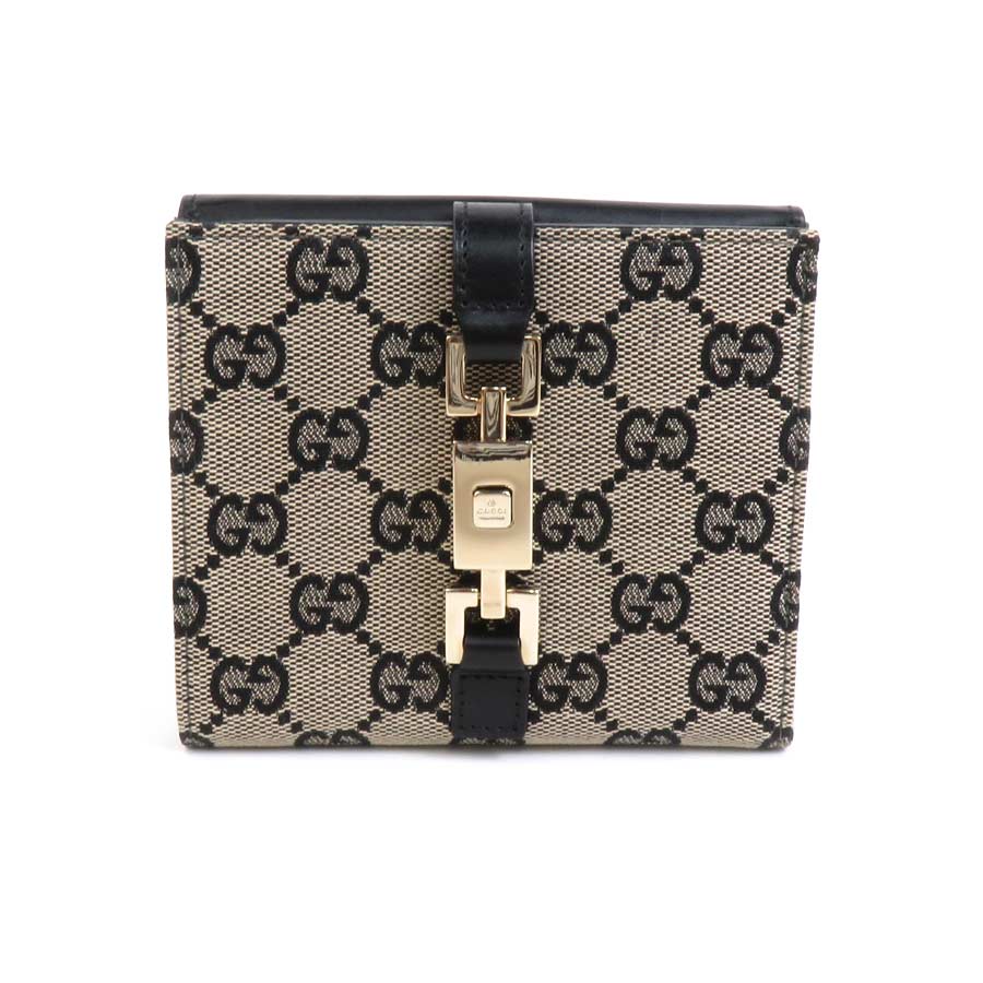 楽天市場】グッチ Gucci 財布 GGキャンバス ジャッキー ブラック