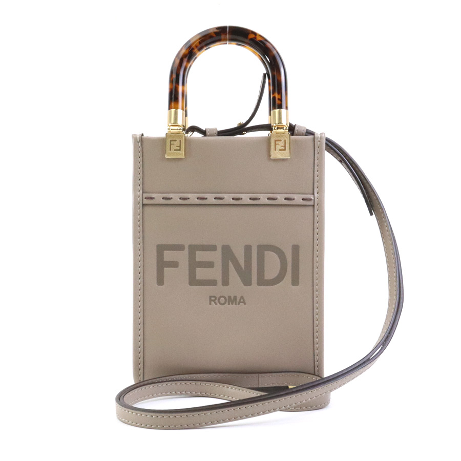 フェンディ カーフレザー サンシャイン ショッパー 2way 8BS051 フェンディ FENDI 8BS051 AMCI ショルダーバッグ レディース