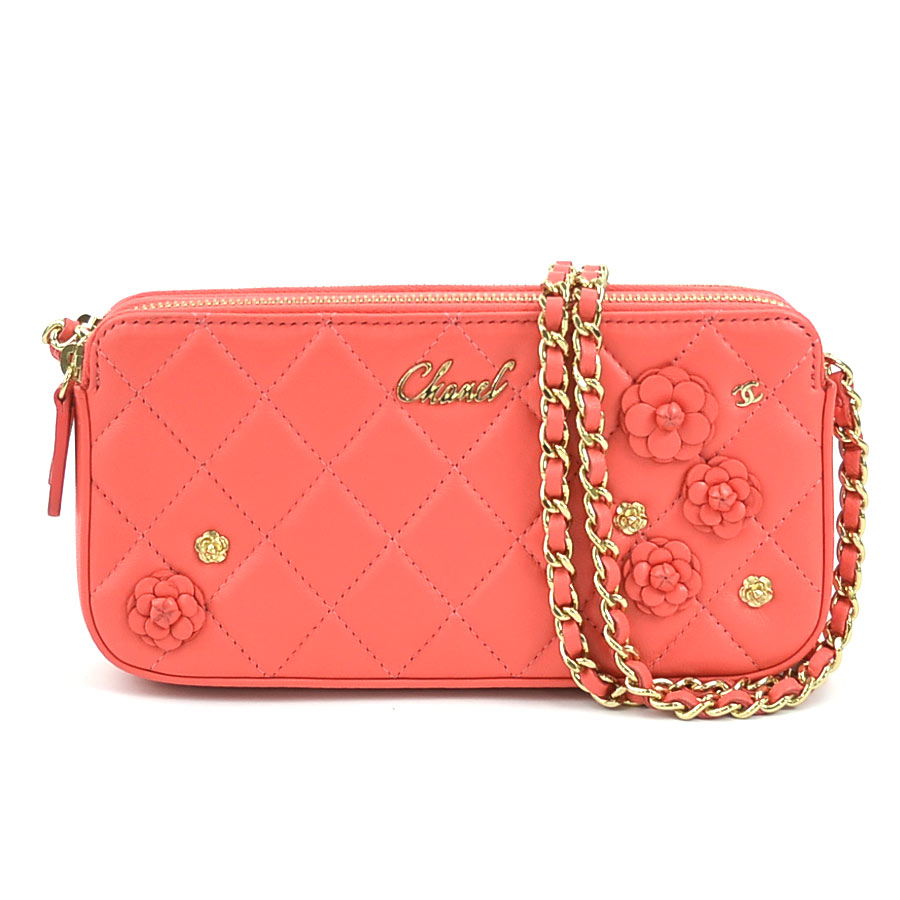 シャネル　長財布　ハーフココ　マトラッセ　ピンク　シルバー金具　CHANEL 楽天市場】【新品】 シャネル 長財布 ロングフラップウォレット