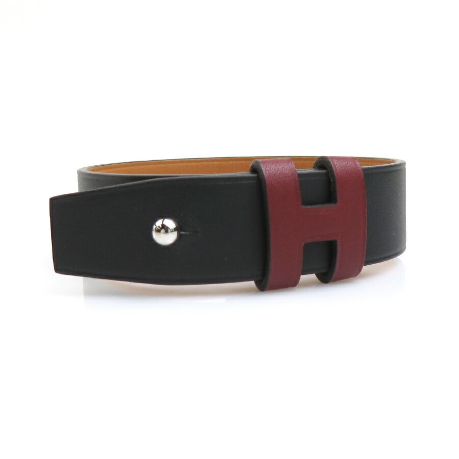 HERMES エルメス アタメ レザー ブレスレット HERMES エルメス アタメ レザー ブレスレット HERMES エルメス
