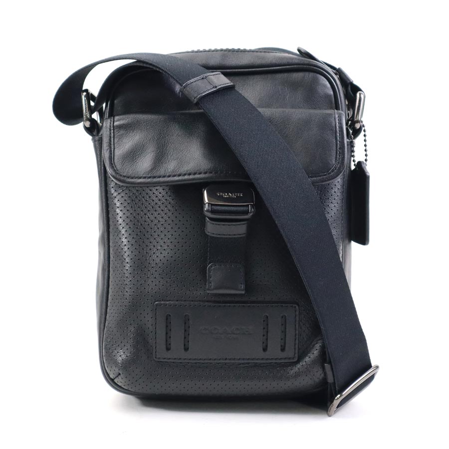 楽天市場】バリー BALLY ショルダーバッグ レザー/キャンバス ブラック  