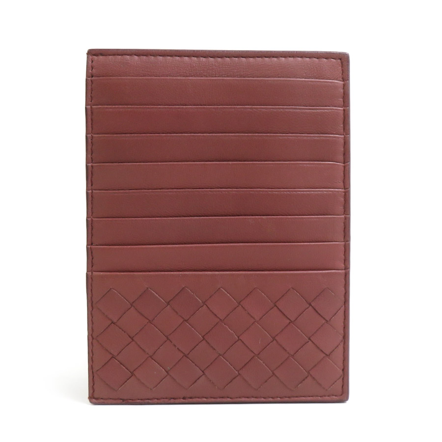 良品◇現行 ボッテガヴェネタ イントレチャート コインケース ブラウン Bottega Veneta Intrecciato Coin Case Brown / ボッテガ