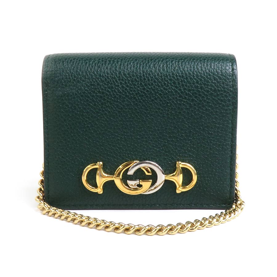 グッチ ズミ ゴールド チェーン 二つ折り ミニ財布 GG 570660 楽天市場】GUCCI 570660-1B90X-1000 ZUMIグッチ ズゥミ 二折財布