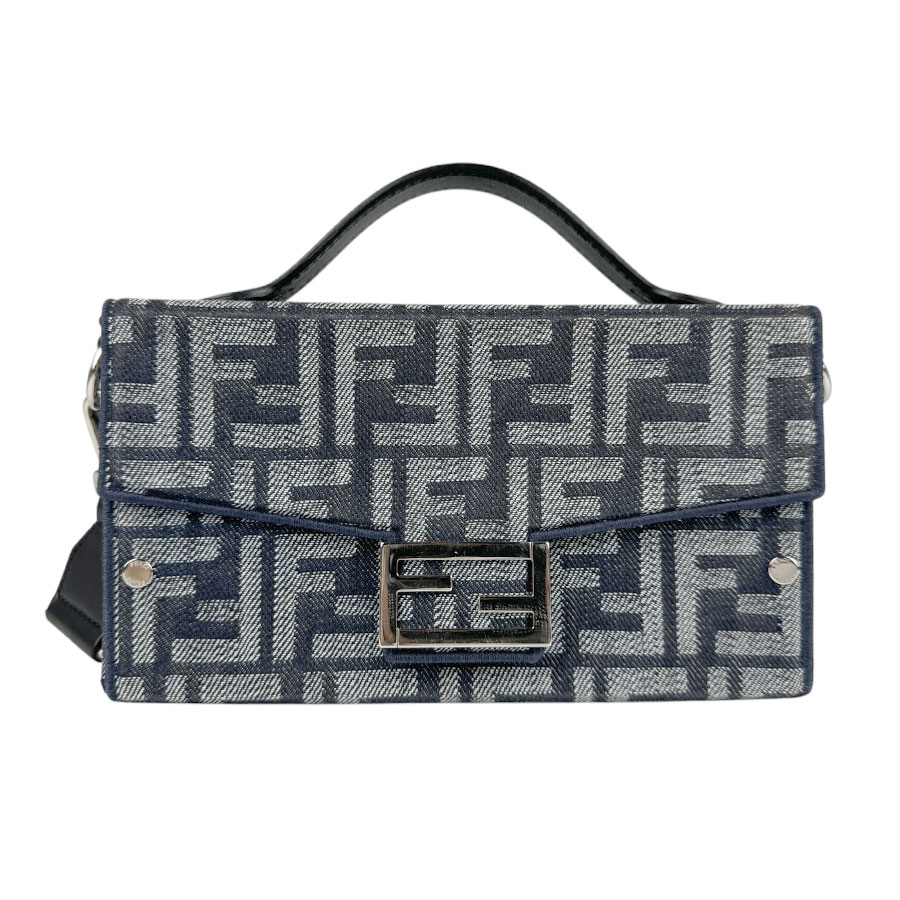 FENDI ズッカ　ショルダーバッグ　ナイロン　レザー　メッセンジャーバッグ 楽天市場】【バッグ】FENDI フェンディ ズッカ柄 セミショルダー