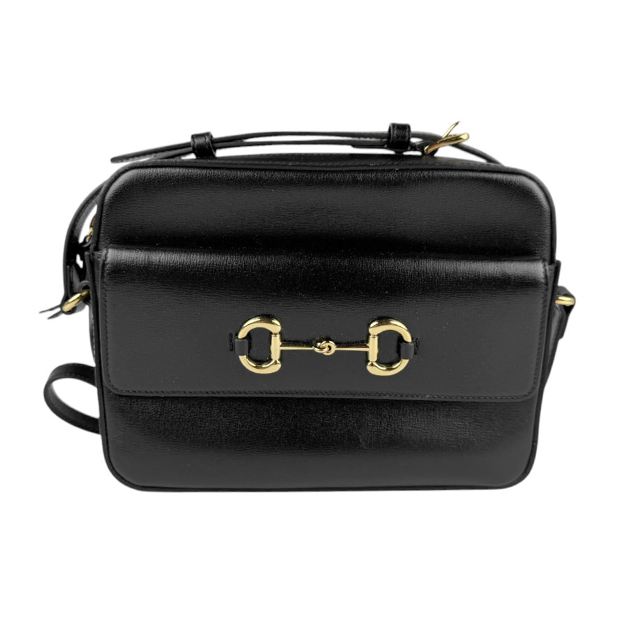本物 グッチ ショルダーバッグ レディース 黒 レインボー 2018年限定 レア 中古・古着通販】GUCCI (グッチ) オールドホースビットワン
