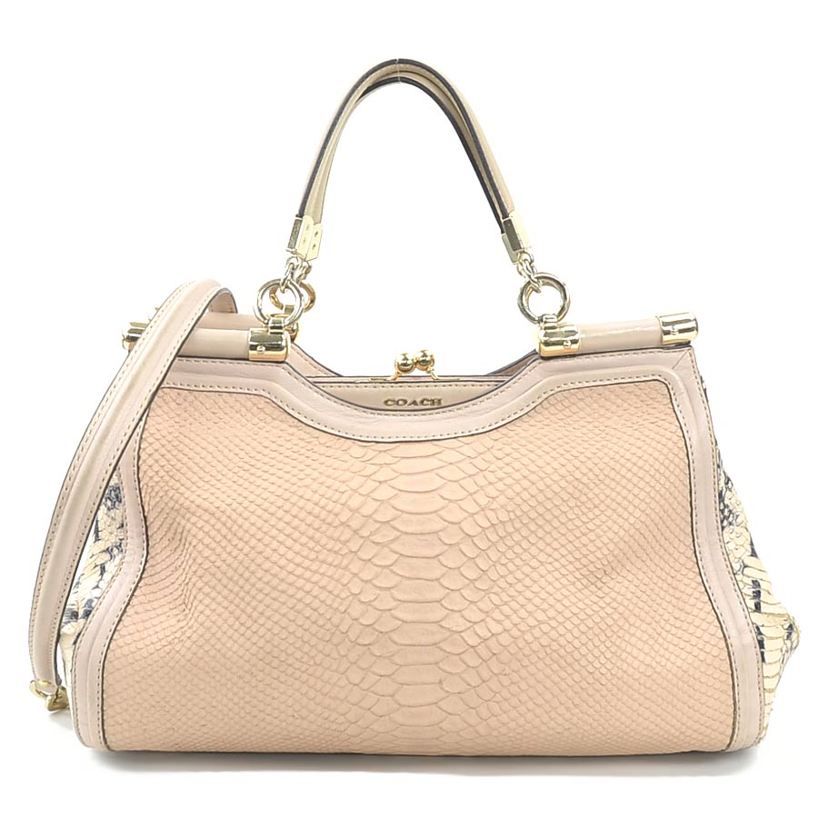 美品✨ COACH コーチ 2way ハンドバッグ クロコ 型押し 斜め掛け 美品✨ COACH コーチ 2way ハンドバッグ クロコ 型押し 斜め掛け