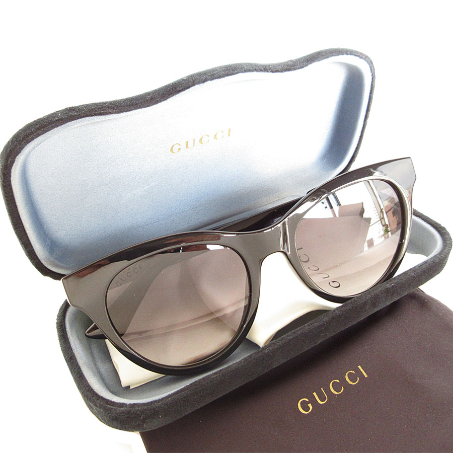 楽天市場】【GUCCI】 グッチ GG STRASS YB7VZ グレーハーフ アイ