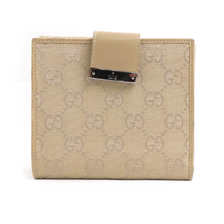 楽天市場】【財布】GUCCI グッチ GGキャンバス コンパクトジップ