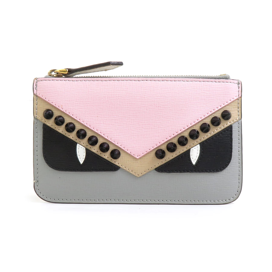 ◆希少◎美品◎FENDI フェンディ コインケース　ブルー×金　キャンバス 楽天市場】fendi(フェンディ) コインケースの通販
