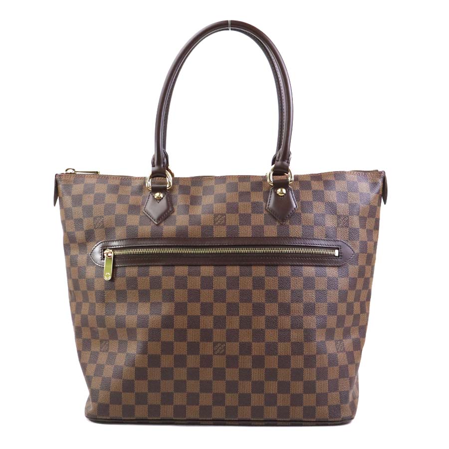 ルイ ヴィトン LOUIS VUITTON ショルダーバッグ ダミエ サレヤGM ダミエキャンバス エベヌ ユニ一発やる N51181 貨物輸送無料【中古】 90081g