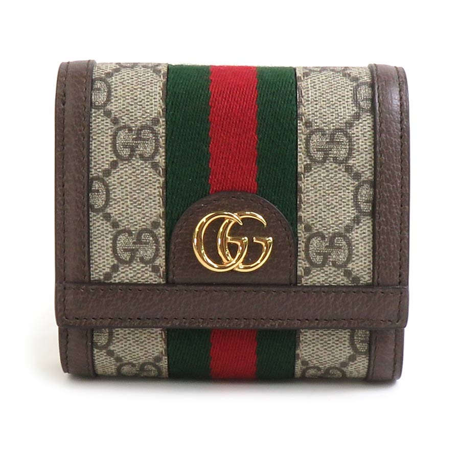 楽天市場】GUCCI グッチ 二つ折り財布 597609 GGスプリーム