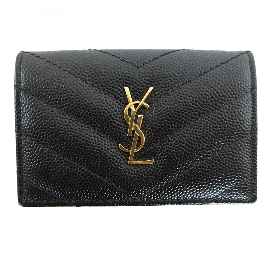 SAINT LAURENT 財布 楽天市場】サンローラン SAINT LAURENT 三つ折り財布 コンパクト