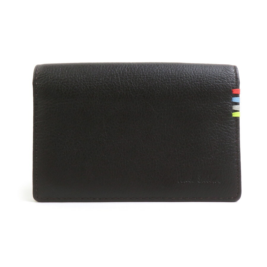 Paul Smith 名刺入れ　ストライプポイント　新品未使用品　ブラック　黒 楽天市場】【財布】Paul Smith ポール スミス ポールスミス