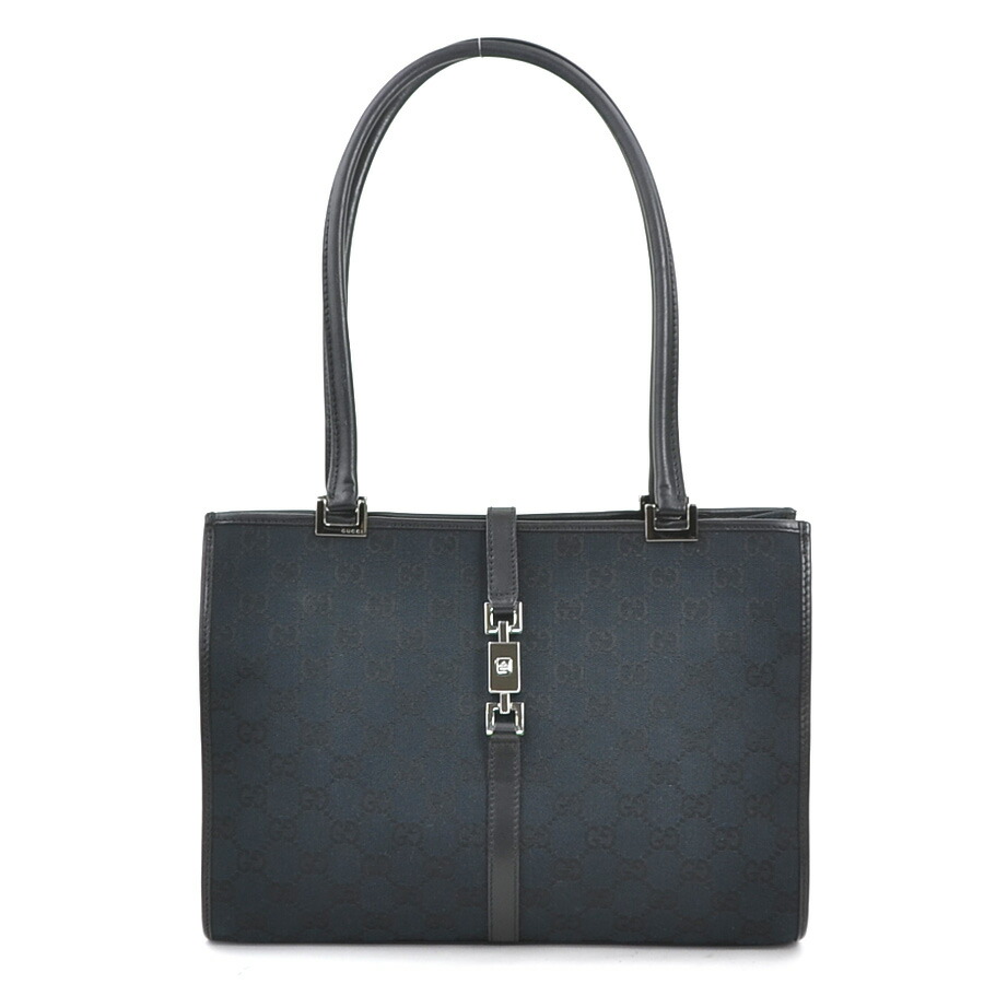 極美品✨グッチ ハンドバッグ ジャッキー GG キャンバス レザー ブラック 楽天市場】グッチ GUCCI トートバッグ ショルダーバッグ