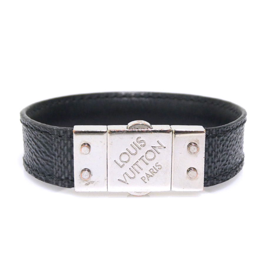 美品✨LOUIS VUITTON ブレスレット ダミエ ブラスレ キープイット ブレスレット・キープ イット ダミエ・エベヌ｜ルイ・ヴィトン