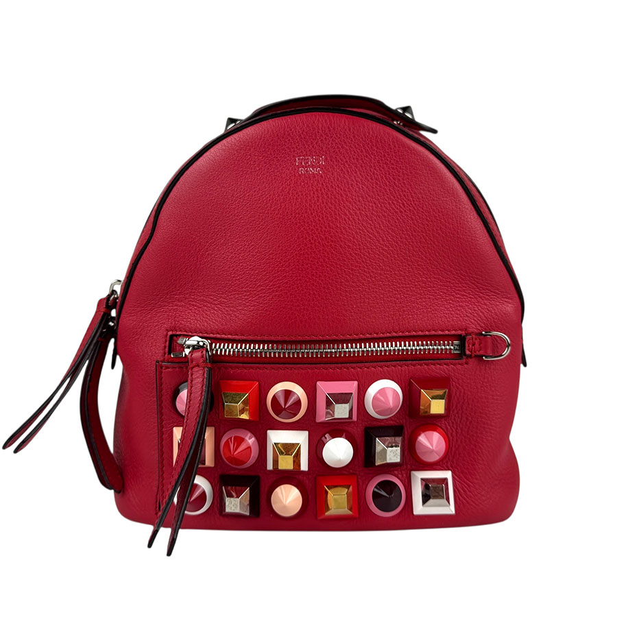 FENDI@マルチカラースタッズ バックパック バレンタイン FENDI@マルチカラースタッズ バックパック バレンタイン