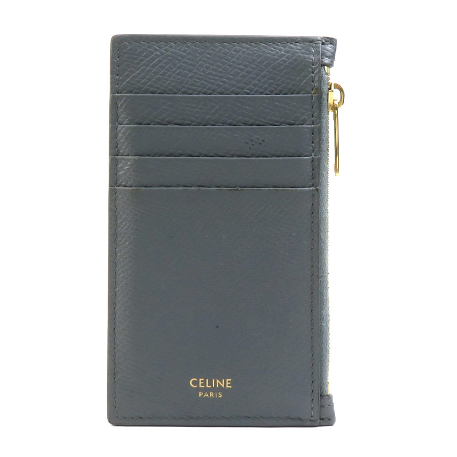 楽天市場】セリーヌ CELINE コインケース ロゴプレート ブラック